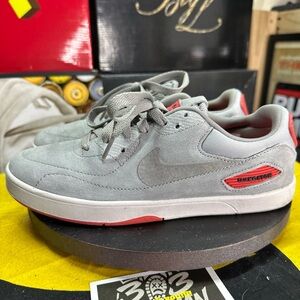 Nike SB Koston X Heritage Metallic Grey/Sunburst Size 6M/7.5W